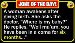 Funny Joke: Coma Birth
