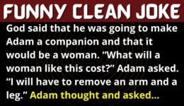 Funny Joke: God and Adam Talking About Eve