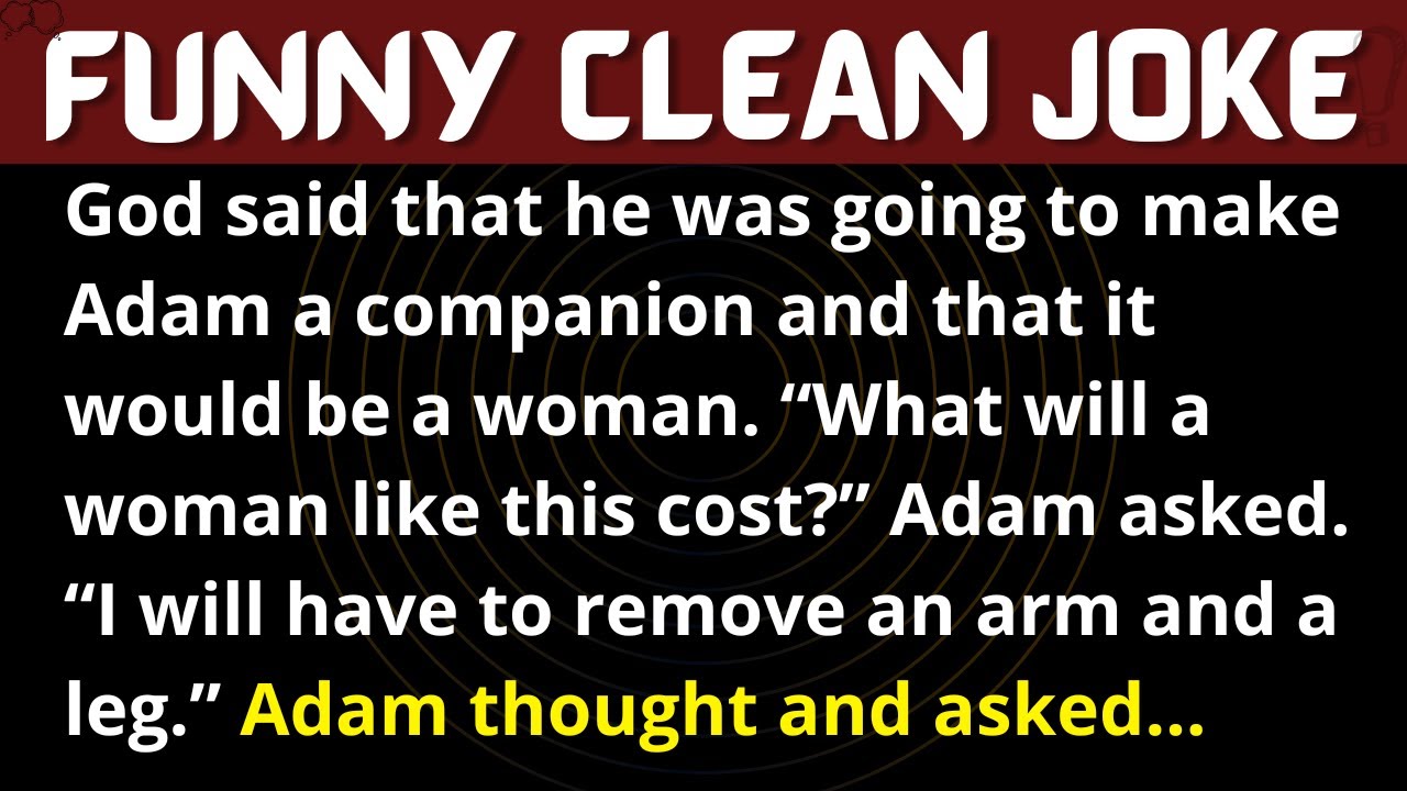 Funny Joke: God and Adam Talking About Eve