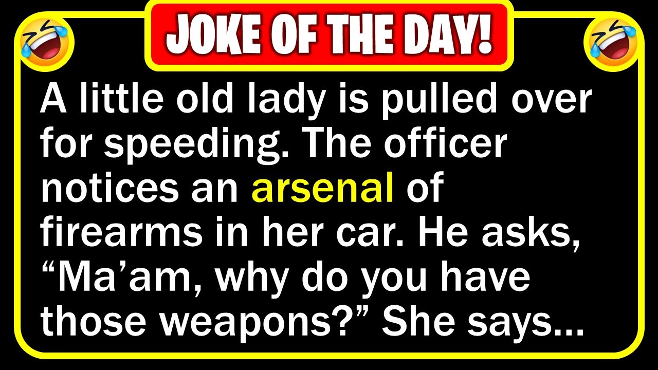 Funny Joke: Granny Packing