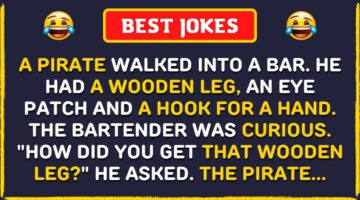 Funny Joke: Pirate at a Bar