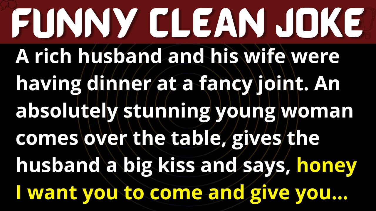 Funny Joke: Rich Husband and Wife at a Fancy Hotel