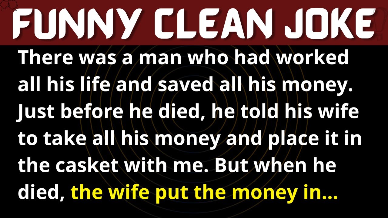 Funny Joke: Stingy Old Husband