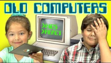 Kids React to Old Computer