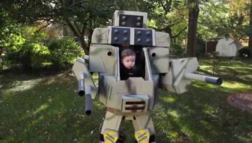 Mech Robot Baby Costume