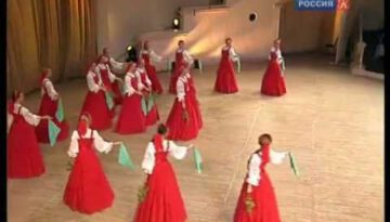 Russian Dance Group Float across the Stage
