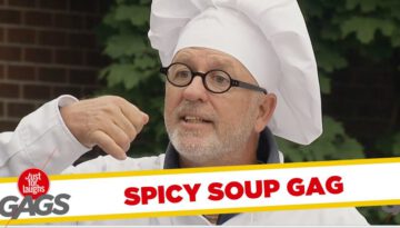 Extremely Spicy Soup Prank