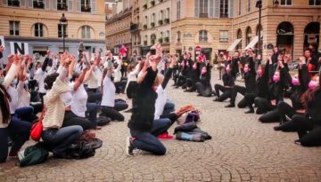 Flash Mob in Paris