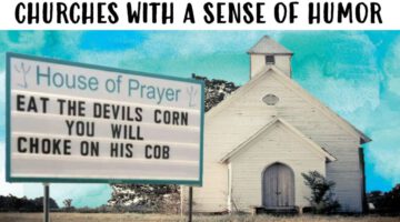 Funny Church Signs That Prove Christians Really Do Have A Sense of Humor!
