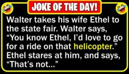 Funny Joke: Helicopter Ride