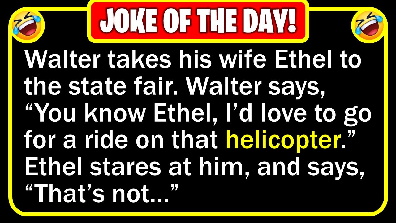 Funny Joke: Helicopter Ride