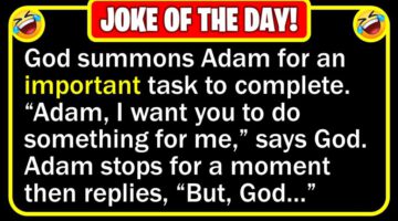 Funny Joke: Task for Adam