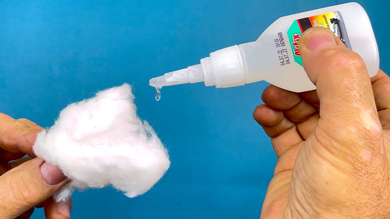 Super Glue and Cotton Miracle!