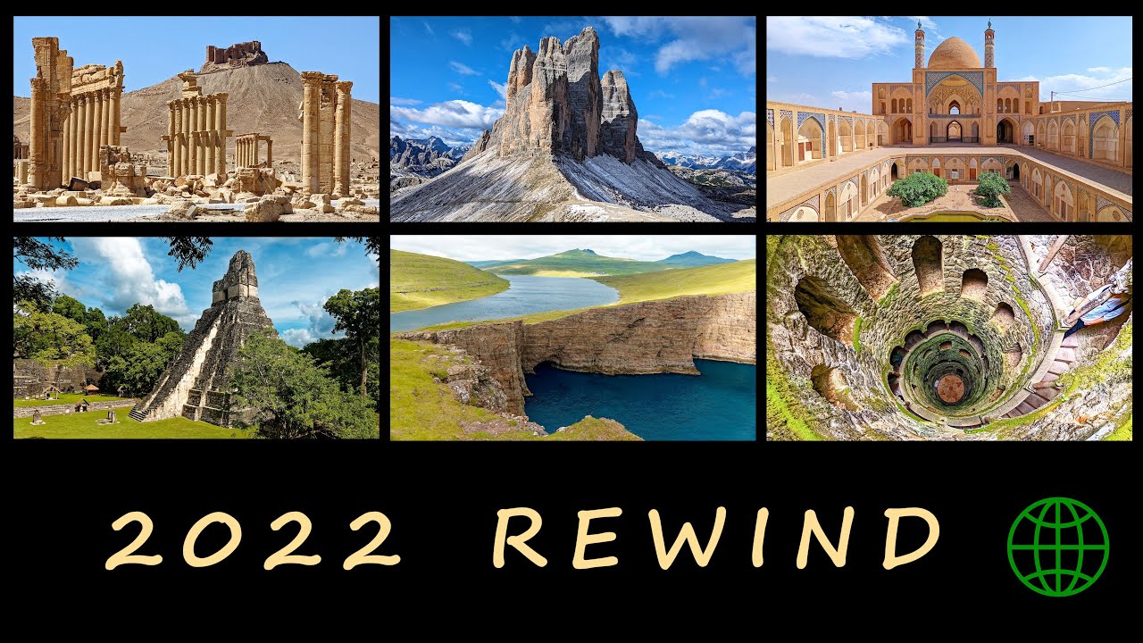 2022 Rewind: Amazing Places on Our Planet in 4K (2022 in Review)