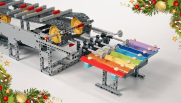 Clever Lego Build Plays Christmas Music