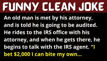 Funny Joke: Audited by the IRS