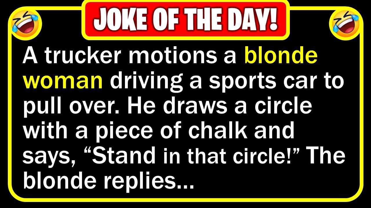 Funny Joke: Blonde Circle