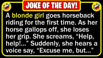 Funny Joke: Blonde Rodeo