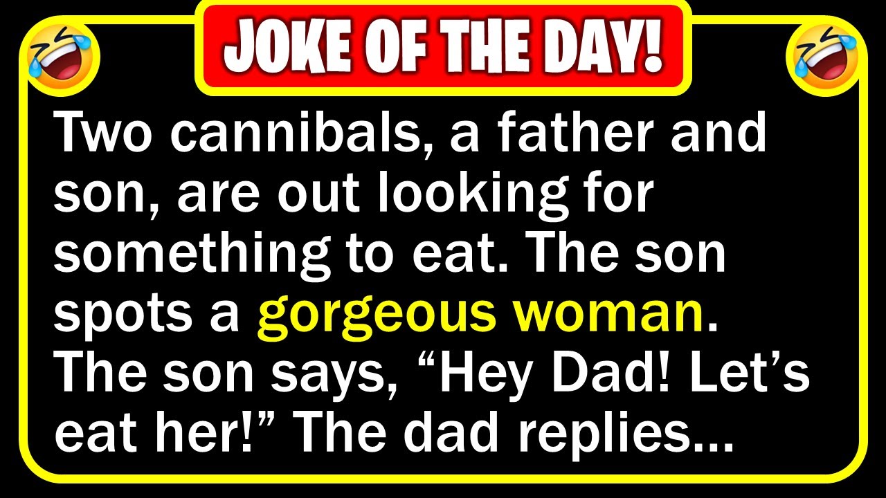 Funny Joke: Cannibal Meal