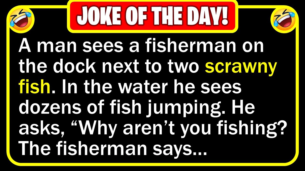 Funny Joke: Done Fishing – 1Funny.com