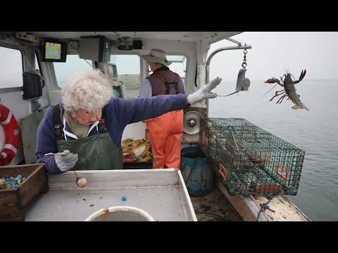 Meet the Famous 102-Year-Old “Lobster Lady” Still Going Strong in Maine