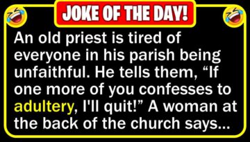 Funny Joke: Angry Priest