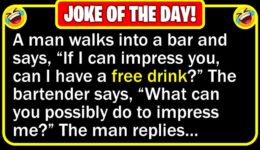 Funny Joke: Bar Act