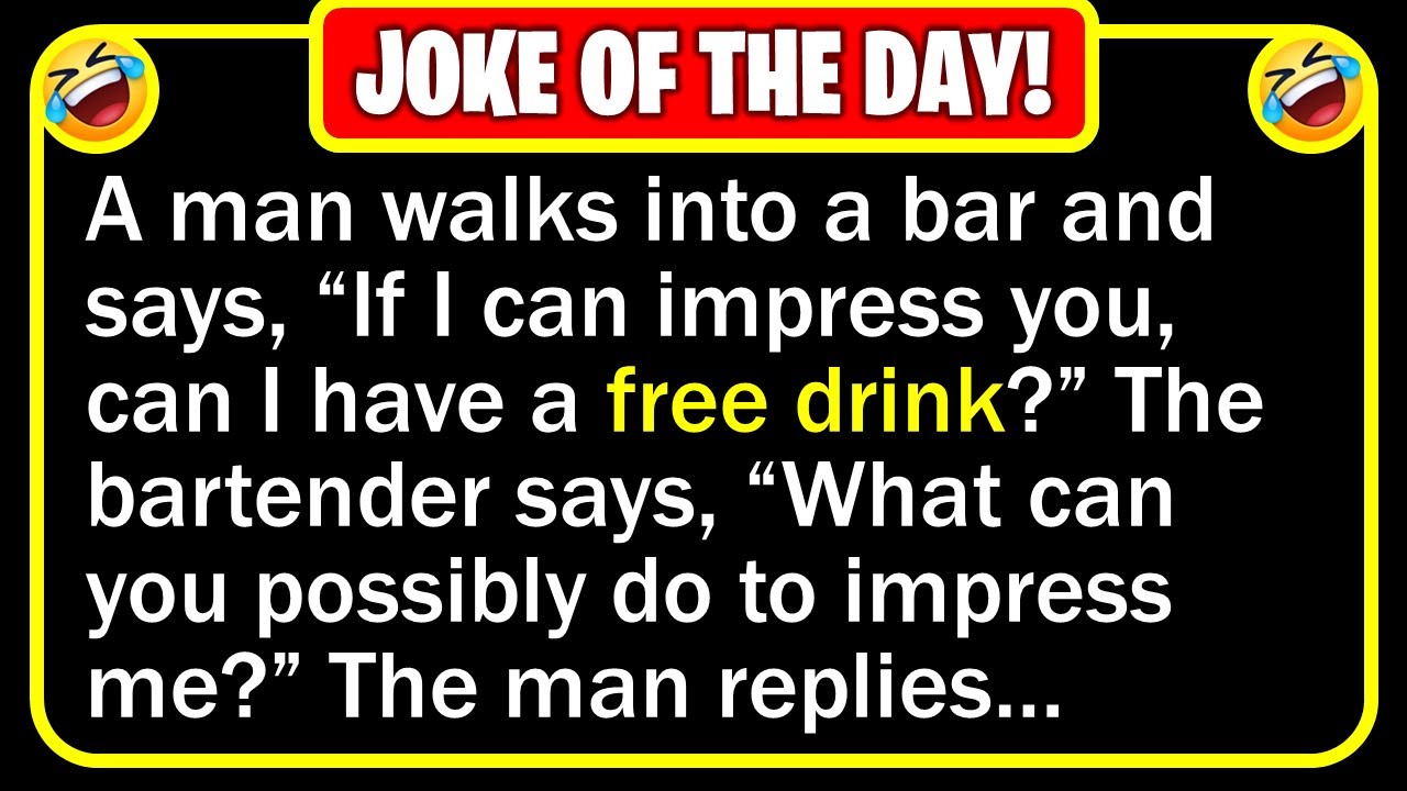 Funny Joke: Bar Act