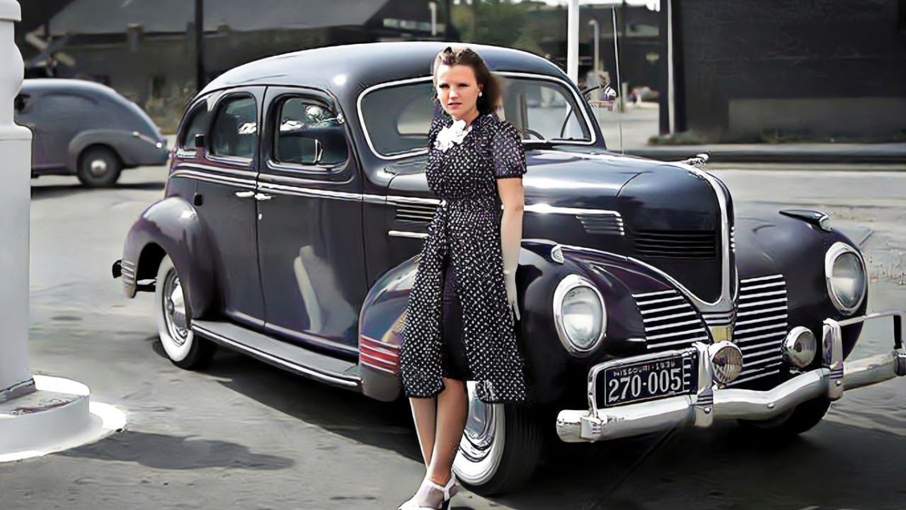 1940s America – Life at the Gas Station [COLORIZED]