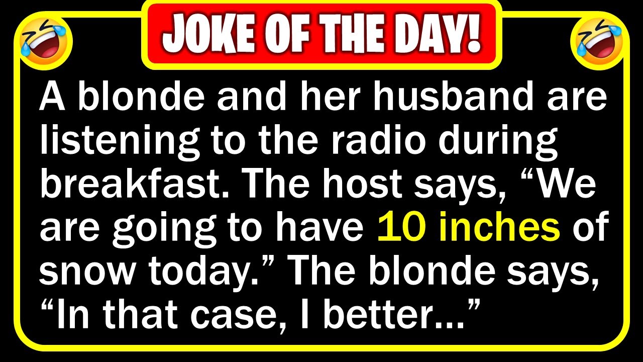 Funny Joke: Blonde Wife