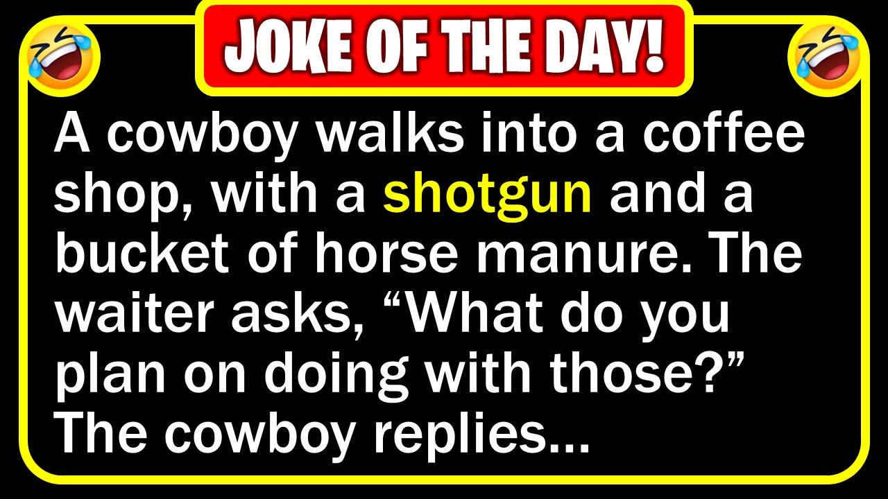 Funny Joke: Coffee Cowboy & Little Johnny Bus Ride