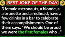 Funny Joke: Female Astronauts