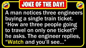 Funny Joke: Free Train Ride