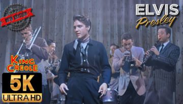 Elvis Presley 5K AI Colorized – Dixieland Rock 1958