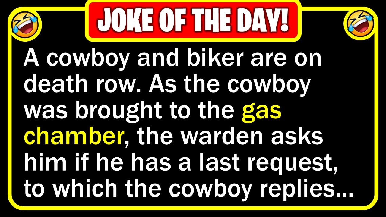 Funny Joke: A Cowboy and a Biker on Death Row