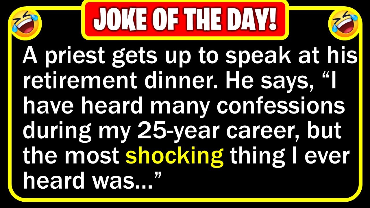 Funny Joke: A Priest’s Retirement Dinner