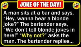 Funny Joke: All-Girl Biker Bar