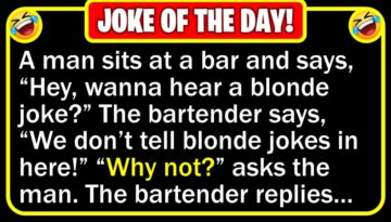 Funny Joke: All-Girl Biker Bar