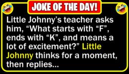 Funny Joke: Little Johnny Is Too Smart for First Grade