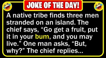 Funny Joke: Stranded on an Island