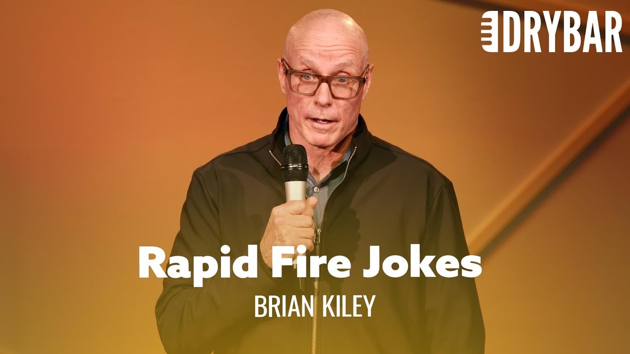 Rapid Fire Jokes To Make You Laugh – Brian Kiley