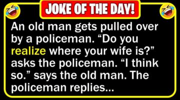Funny Joke: Lost Wife