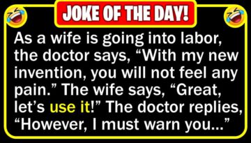 Funny Joke: Sharing Labor Pains