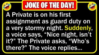 Funny Joke: The Private