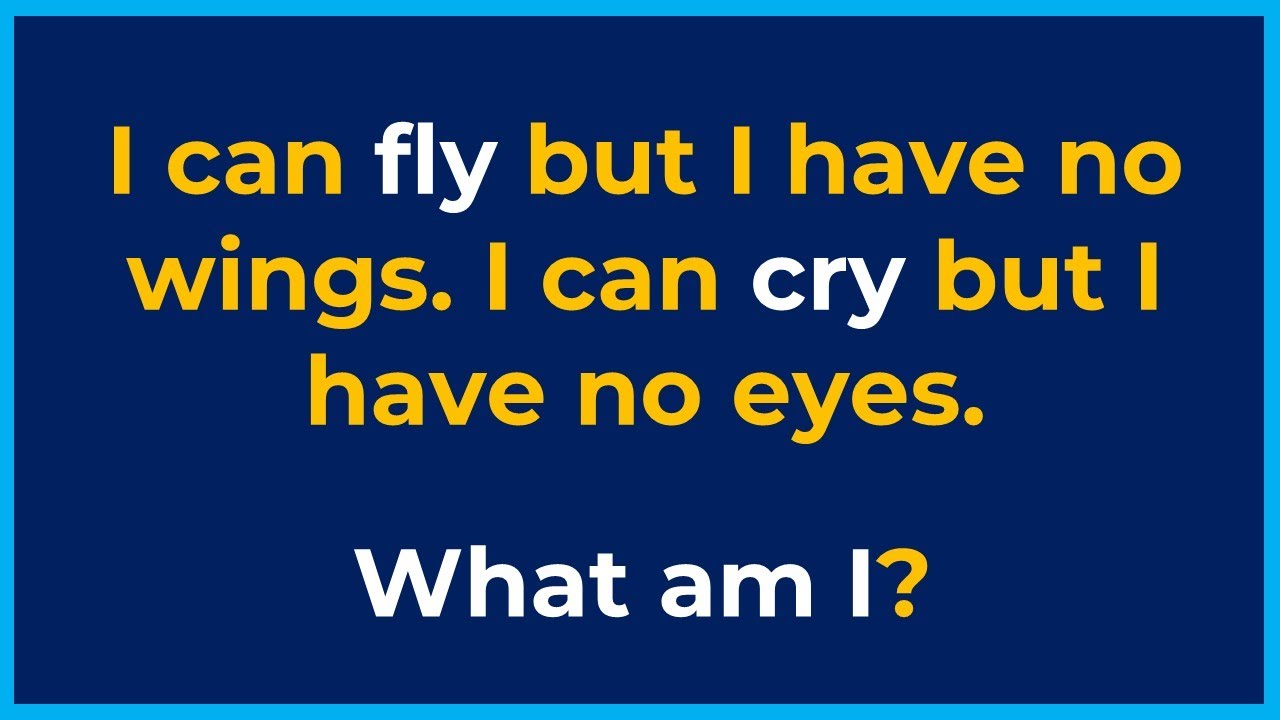 Put Your Genius to the Test with These 20 Tricky Riddles! Can You Solve Them?