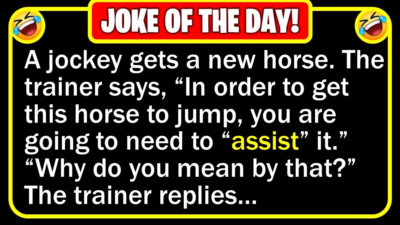 Funny Joke: Horse Race