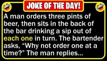 Funny Joke: Three Pints of Guinness