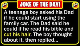 Funny Joke: Asking Dad for the Car