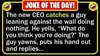 Funny Joke: New CEO