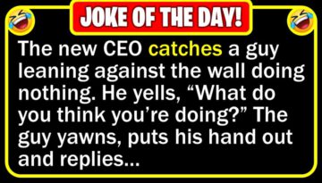 Funny Joke: New CEO